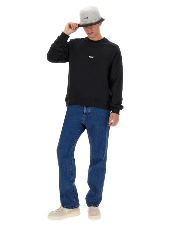  엠에스지엠 긴팔 티셔츠 2000MM50320000099 NERO DOM - MSGM