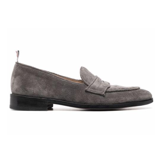  톰브라운 스웨이드 바시티 페니 로퍼 MFL087A03050035 MED GRAY DOM