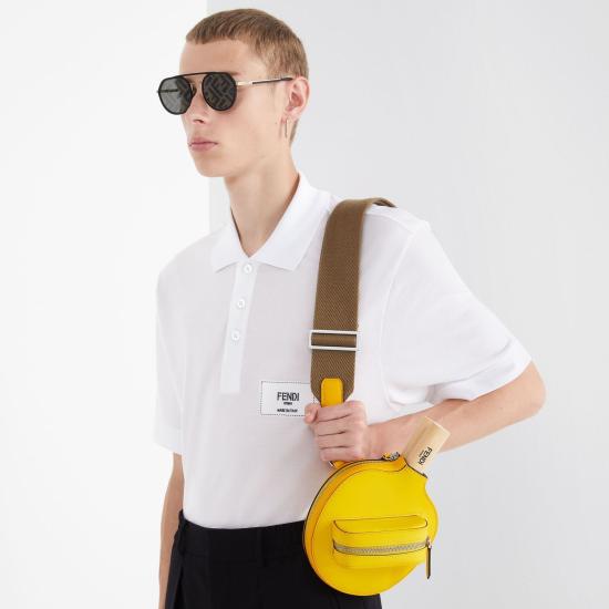  펜디 폴로 티셔츠 FY1131 A9RP F0WA0 WHITE DOM - FENDI