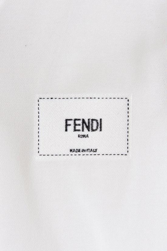 펜디 폴로 티셔츠 FY1131 A9RP F0WA0 WHITE DOM - FENDI