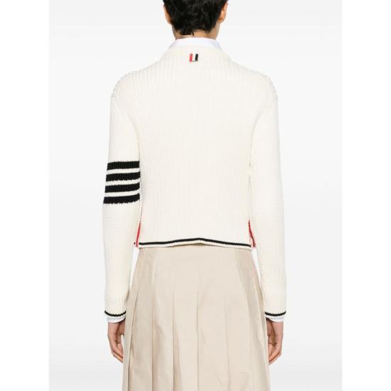  톰브라운 스웨터 FKA465AY1024100 WHITE DOM - THOM BROWNE