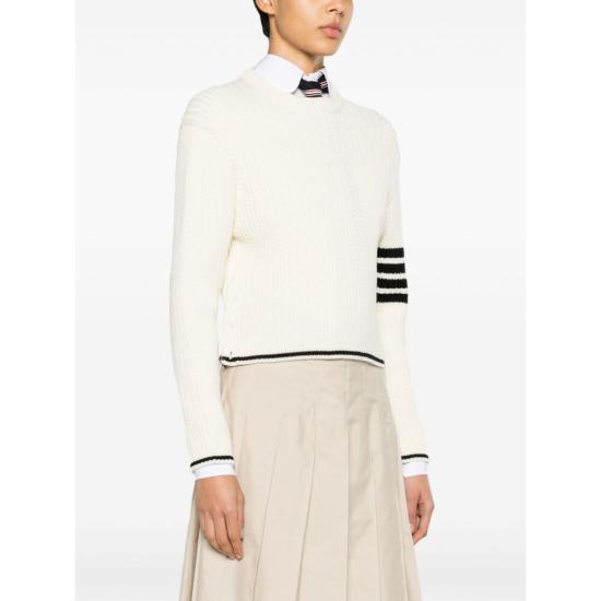  톰브라운 스웨터 FKA465AY1024100 WHITE DOM - THOM BROWNE