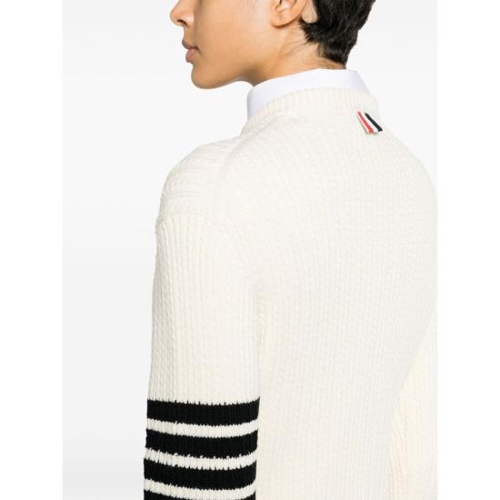  톰브라운 스웨터 FKA465AY1024100 WHITE DOM - THOM BROWNE