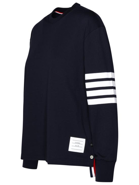  톰브라운 긴팔 티셔츠 FJS066A06221415 NAVY DOM - THOM BROWNE