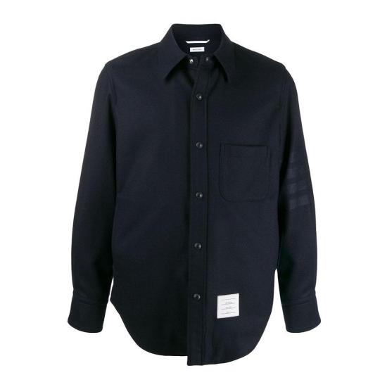  톰브라운 긴팔 셔츠 MJO055A 06393 415 NAVY DOM