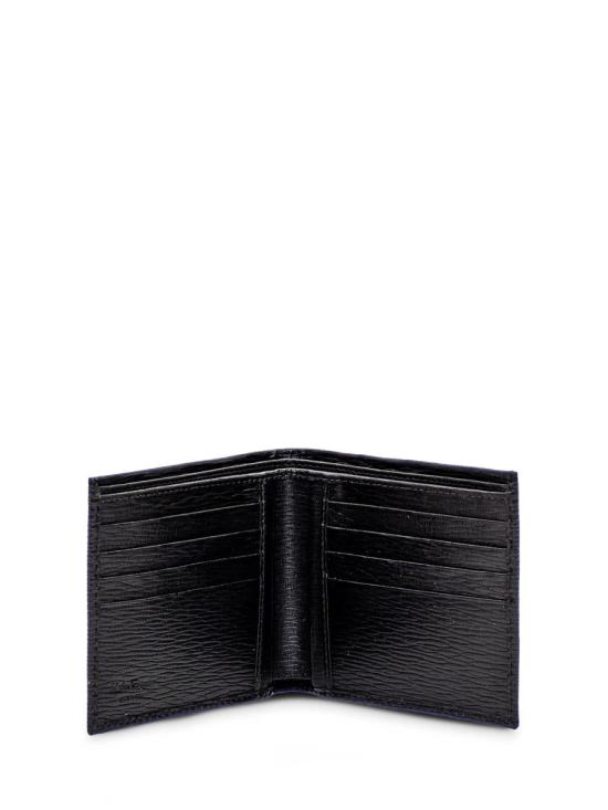 25FW 살바토레 페라가모 간치니 반지갑 66A063685950 BLACK DOM - SALVATORE FERRAGAMO