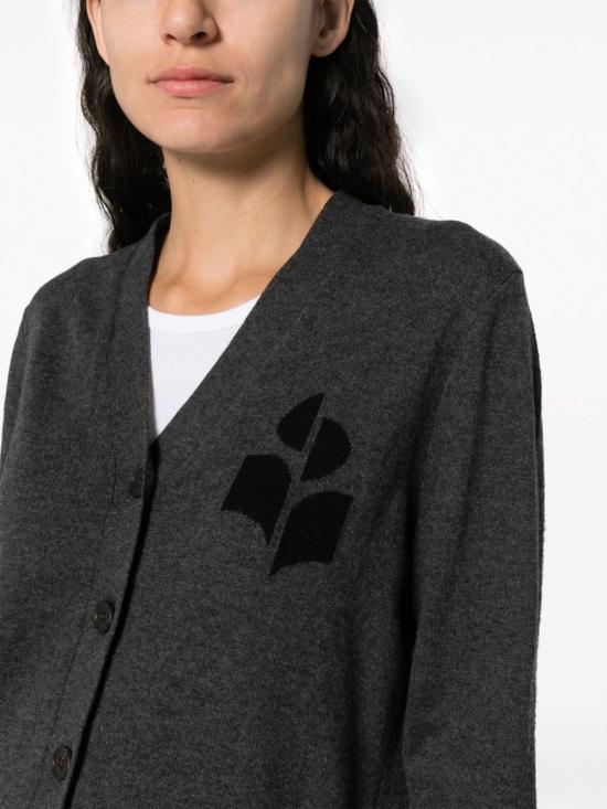  이자벨마랑 가디건 CA0008FAA1X05E02AN ANTHRACITE DOM - ISABEL MARANT