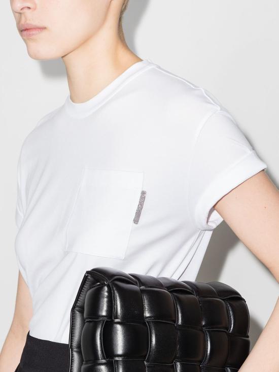  브루넬로 쿠치넬리 체스트 포켓 반팔 티셔츠 M0T18BB300C159 DOM - BRUNELLO CUCINELLI