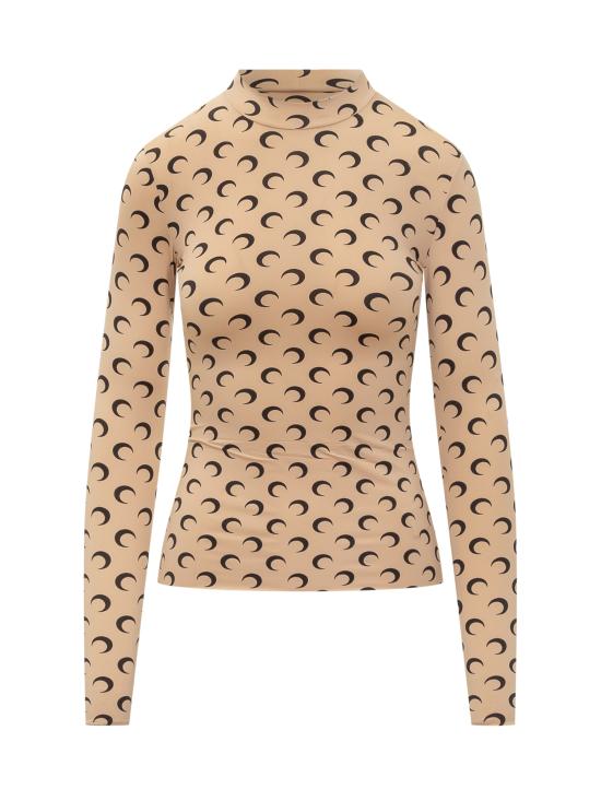 25FW 마린세르 긴팔 티셔츠 WTS005ACJER0001TA10 TAN DOM