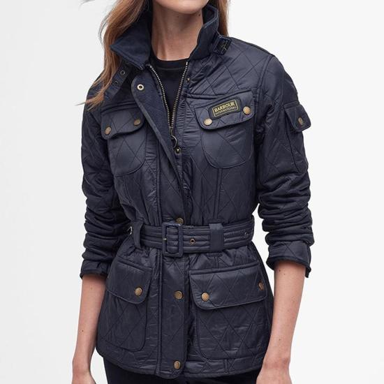  바버 자켓 LQU0078NY91 NAVY DOM