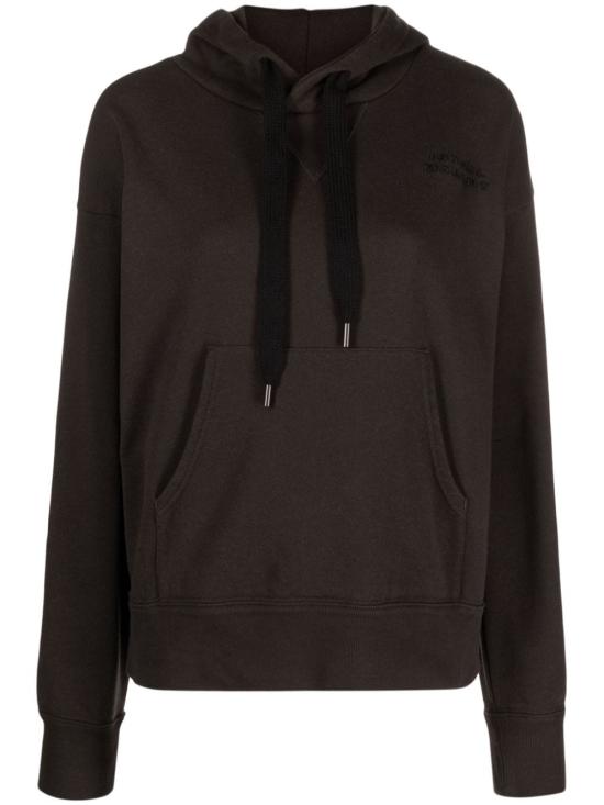  이자벨마랑 실라 로고 후드 티셔츠 SW0102FA A2M41I 02FK FADED BLACK DOM