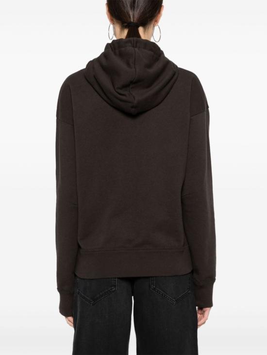  이자벨마랑 실라 로고 후드 티셔츠 SW0102FA A2M41I 02FK FADED BLACK DOM - ISABEL MARANT