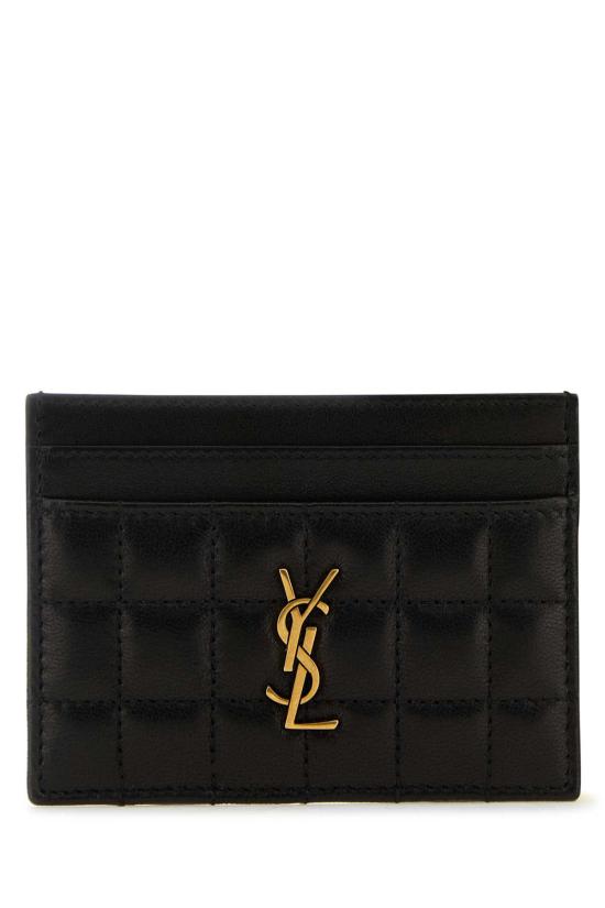  생로랑 카드지갑 742760AABVP1000 BLACK DOM