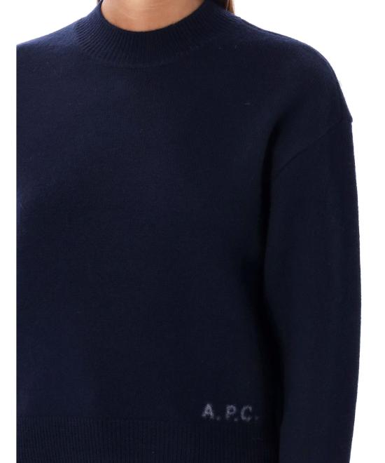  아페쎄 스웨터 WVBDKF23373IAK BLUE DOM - A.P.C.