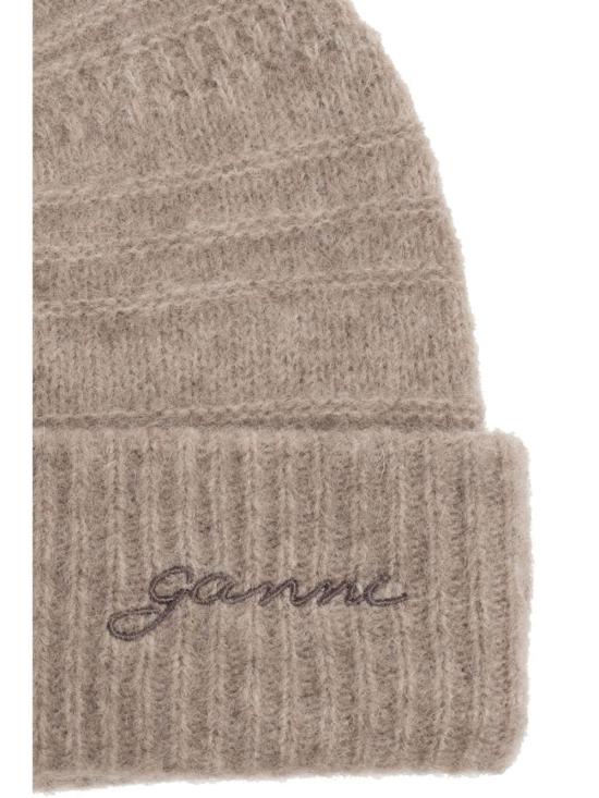  가니 비니 A6061859 ALMOND MILK DOM - GANNI