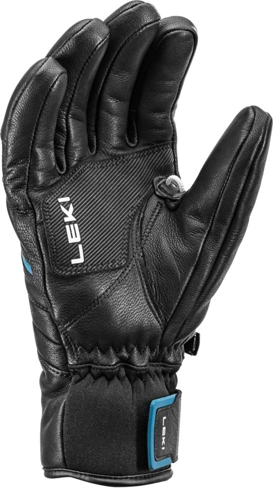  레키 장갑 653802303 BLACK VINTAGE BLUE DOM - LEKI