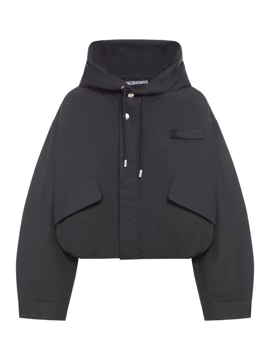  자크뮈스 후드 티셔츠 241CO0581517990 BLACK DOM