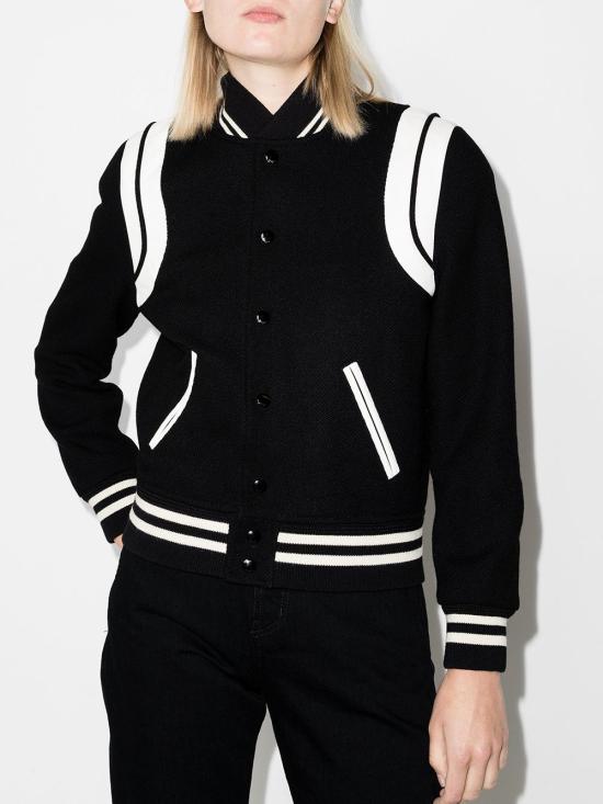  생로랑 울 테디 자켓 376283 Y180W 1900 - SAINT LAURENT