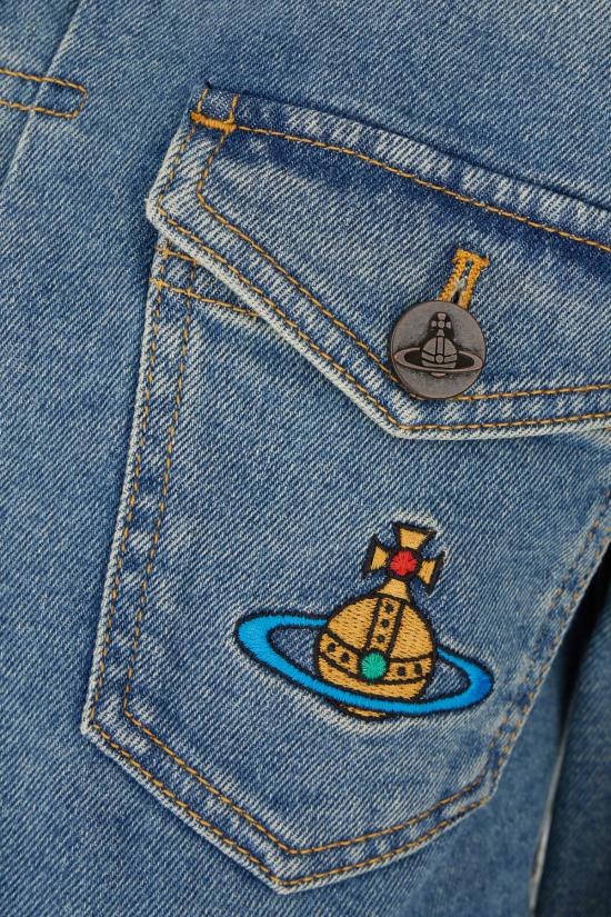  비비안웨스트우드 데님 자켓 19010018W010GK404 BLUE DOM - VIVIENNE WESTWOOD