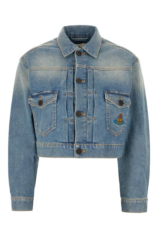  비비안웨스트우드 데님 자켓 19010018W010GK404 BLUE DOM