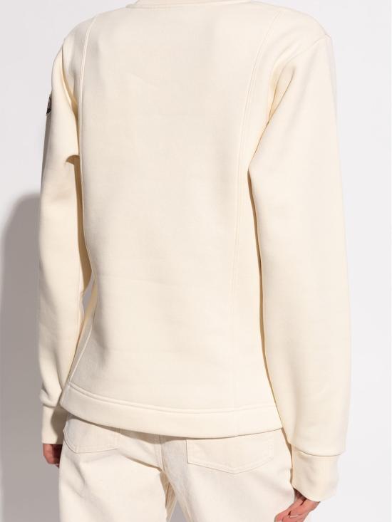  몽클레어 긴팔 티셔츠 8G00025899RB038 OFF WHITE DOM - MONCLER