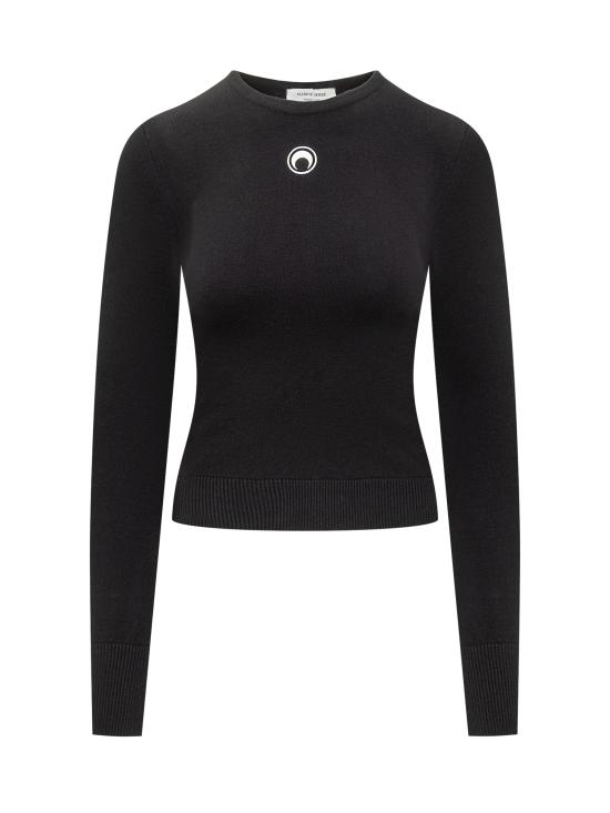  마린세르 긴팔 티셔츠 WTK014ACKNI0511BK99 BLACK DOM