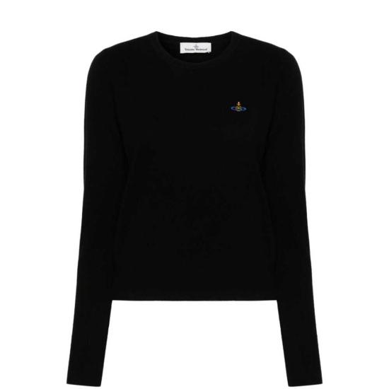  비비안웨스트우드 BEA 베아 라운드넥 스웨터 1803002SY0018N401 BLACK DOM