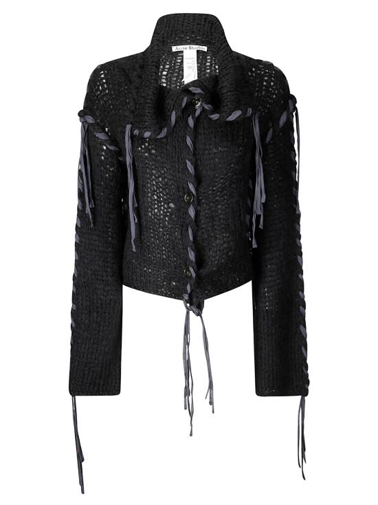  아크네 스튜디오 가디건 A60545900 BLACK DOM