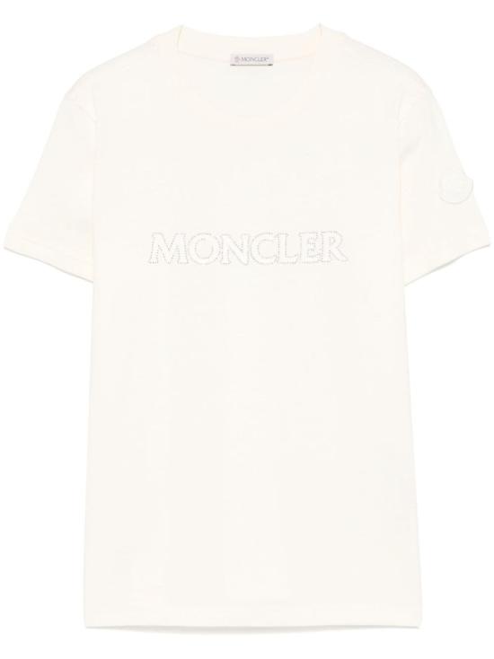  몽클레어 로고 코튼 티셔츠 8C0002189AIJ034 DOM