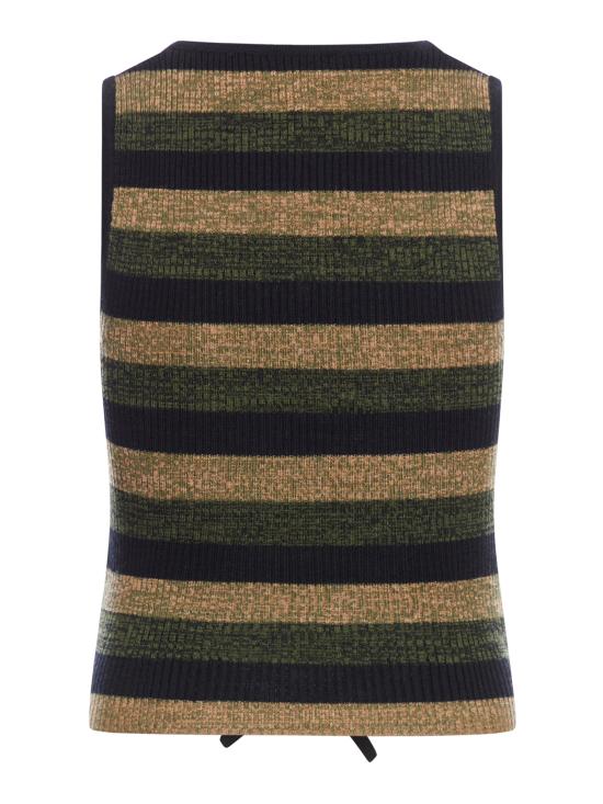  가니 베스트 K2291999 MULTICOLOUR DOM - GANNI