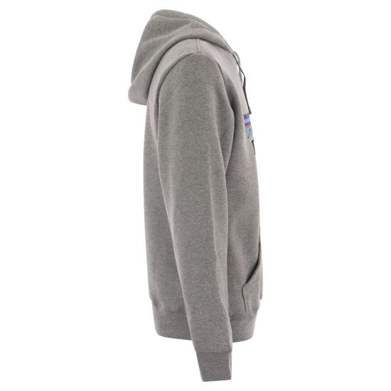  파타고니아 P-6 로고 업라이절 후드 티셔츠 39622 GREY - PATAGONIA
