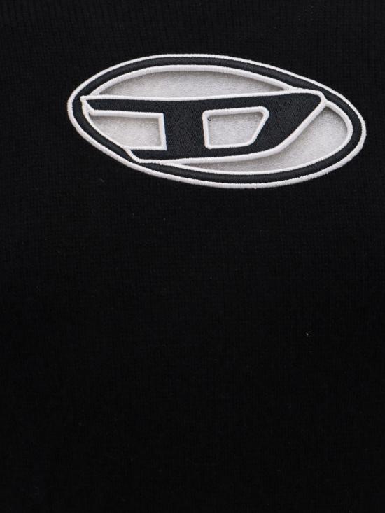  디젤 스웨터 A067120KCAE9XX BLACK DOM - DIESEL