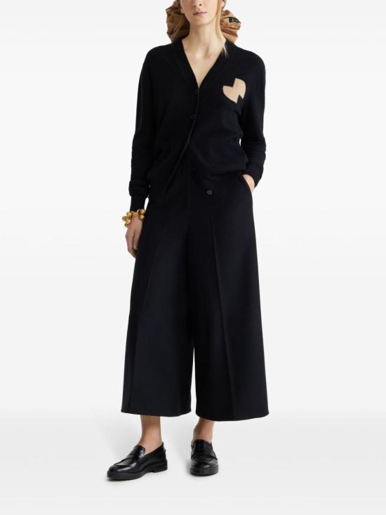  파투 가디건 KN2188041999B BLACK DOM - PATOU