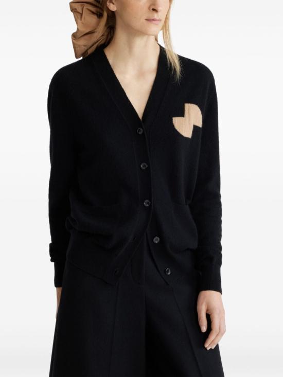  파투 가디건 KN2188041999B BLACK DOM - PATOU