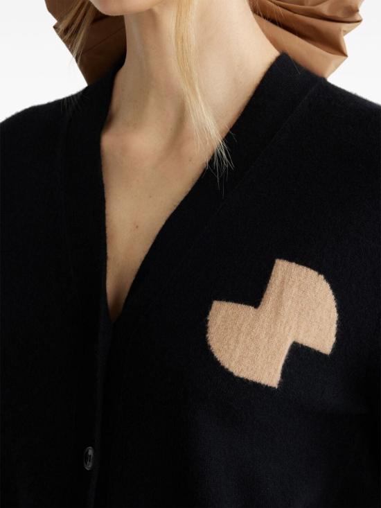  파투 가디건 KN2188041999B BLACK DOM - PATOU