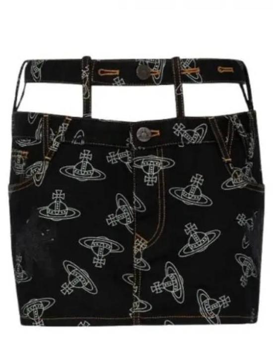  비비안웨스트우드 숏 스커트 19030017W00XNN301 DOM