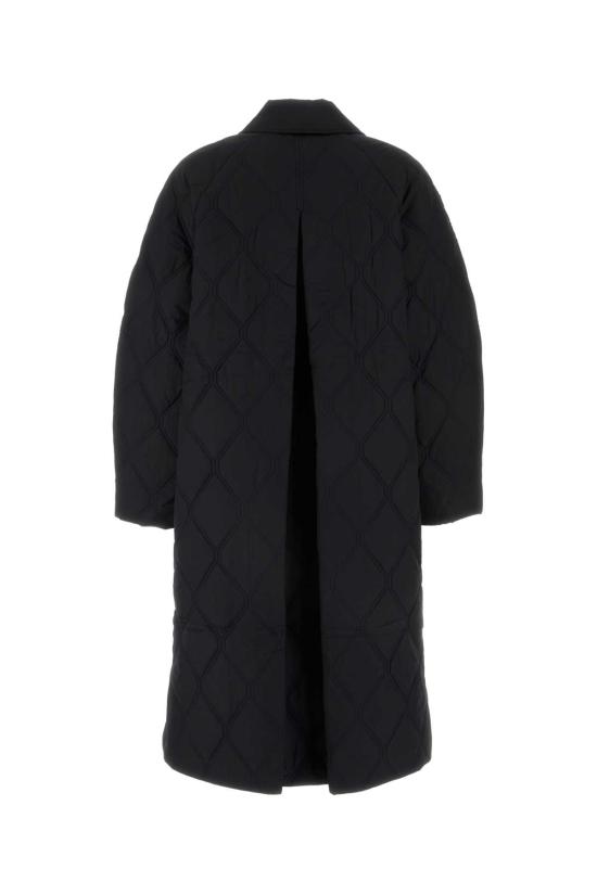  가니 코트 F9624099 BLACK DOM - GANNI