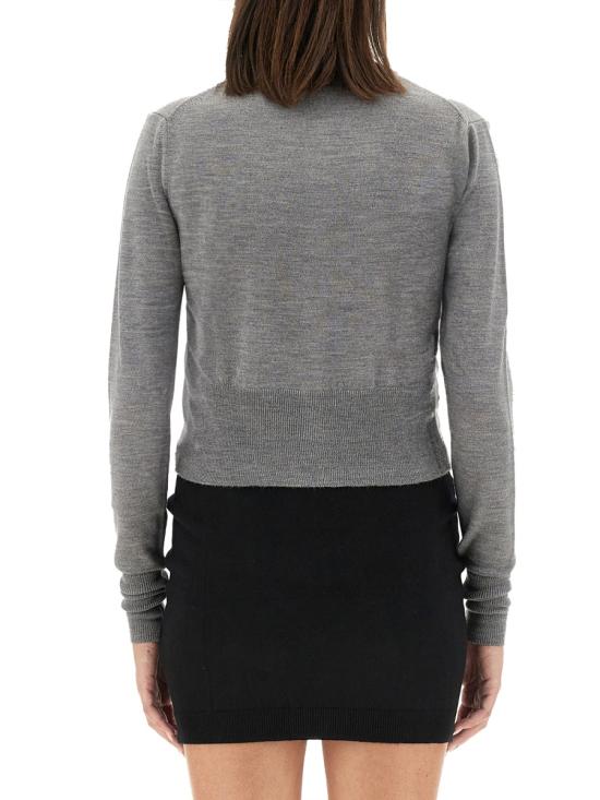  비비안웨스트우드 가디건 1803002UY0006P401 GREY DOM - VIVIENNE WESTWOOD