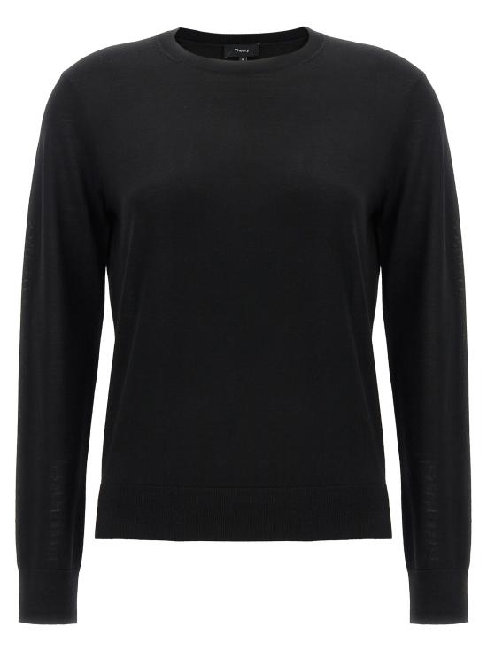 25FW 띠어리 스웨터 I1211702001 BLACK DOM