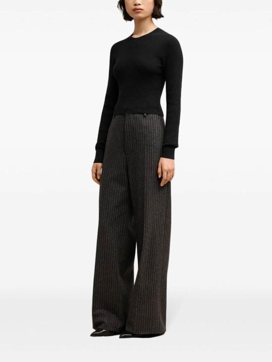  아미 스웨터 FKS135 KN0049 001 BLACK DOM - AMI