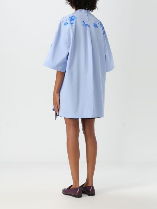  구찌 숏 원피스 788835Z8BSV4375 BLUE DOM - GUCCI