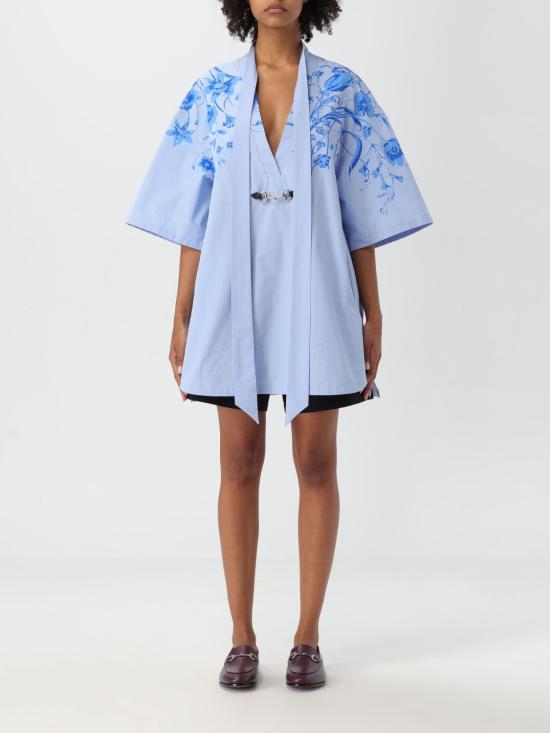  구찌 숏 원피스 788835Z8BSV4375 BLUE DOM