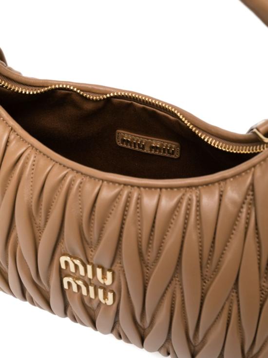  미우미우 크로스백 5BC153N88F098L CARAMEL DOM - MIU MIU