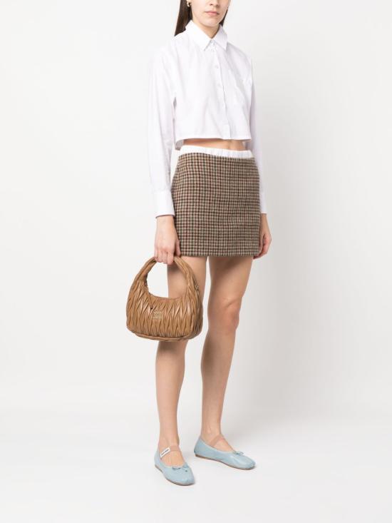  미우미우 크로스백 5BC153N88F098L CARAMEL DOM - MIU MIU