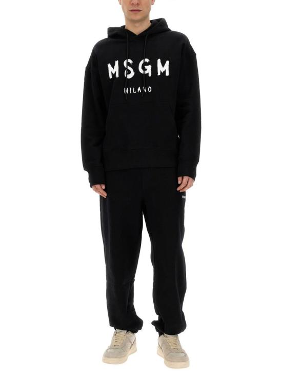 엠에스지엠 후드 티셔츠 2000MM51520000099 NERO DOM - MSGM