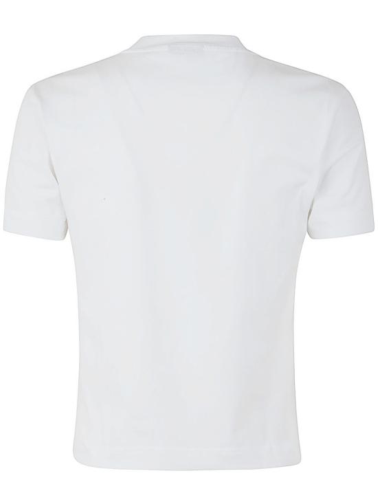 25SS 자크뮈스 그로그랭 반소매 티셔츠 241JS1332031100 WHITE DOM - JACQUEMUS