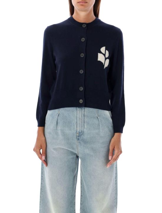 25SS 이자벨마랑 NEWTON 뉴턴 가디건 CA0040FAA1X05E30MI MIDNIGHT DOM