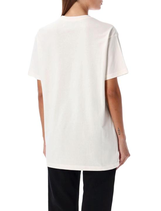  비비안웨스트우드 클래식 ORB 로고 티셔츠 3G010013J001MA407 WHITE DOM - VIVIENNE WESTWOOD