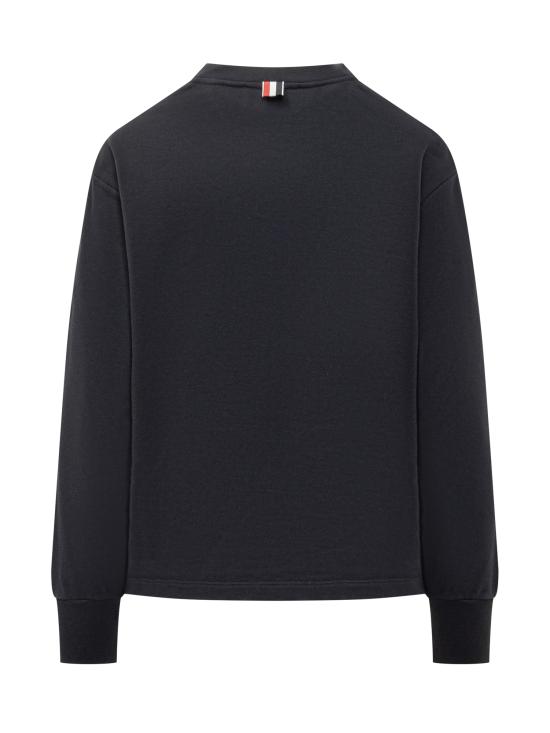  톰브라운 긴팔 티셔츠 FJT365E06931415 NAVY DOM - THOM BROWNE