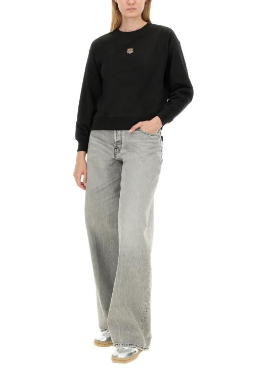  겐조 긴팔 티셔츠 FE52SW1484MF99J BLACK DOM - KENZO